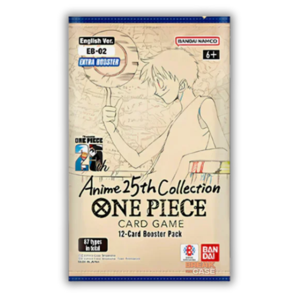 One Piece Card Game - Anime 25th Collection Extra Booster - EB02 - Booster - Englisch