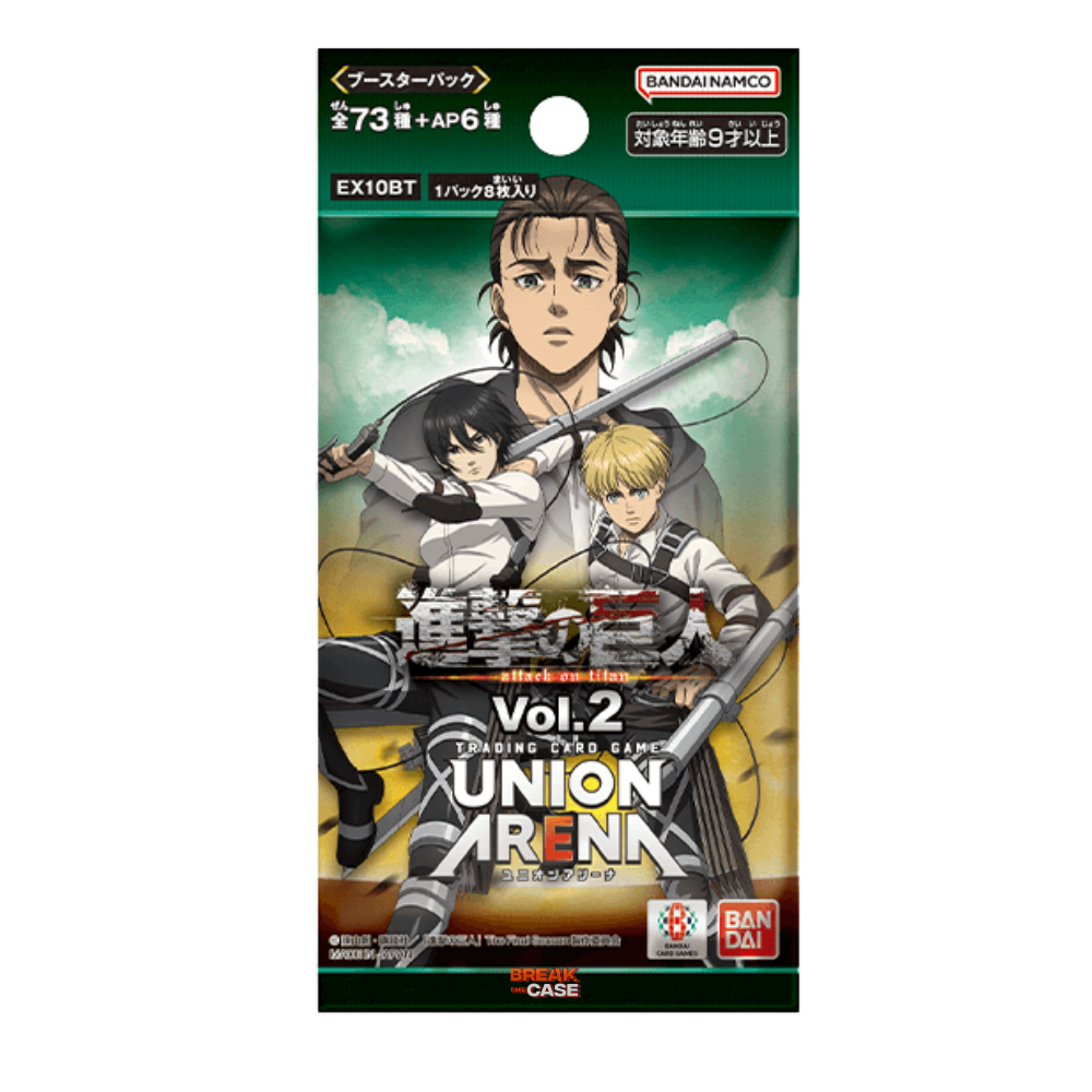 Union Arena EX10BT Booster Display – Attack on Titan Vol. 2 – Japanisch