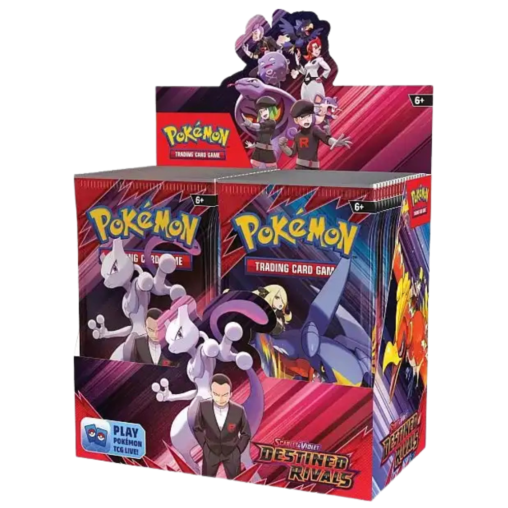 Pokémon TCG: Destined Rivals SV10 Booster Display – 36 Packs – Englisch