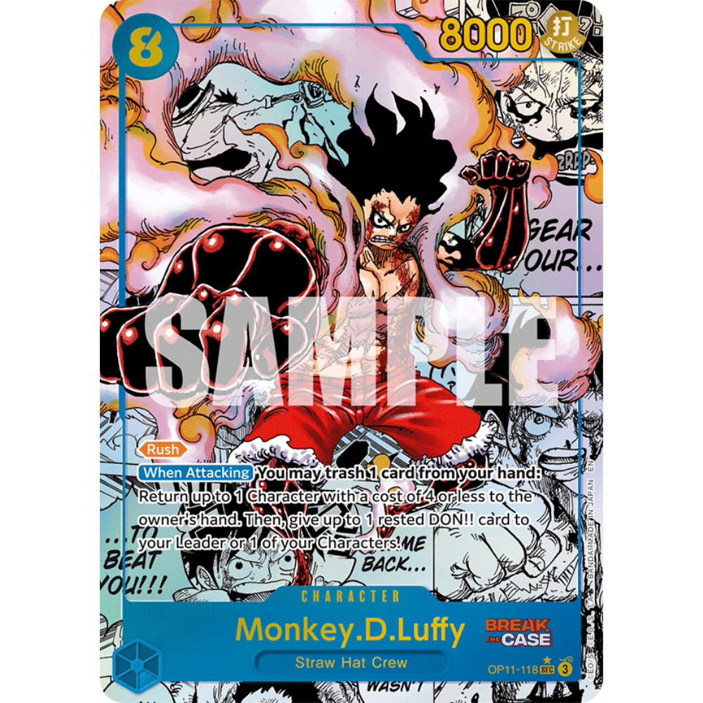 One Piece Card Game - A Fist of Divine Speed - OP11 - Booster - Englisch