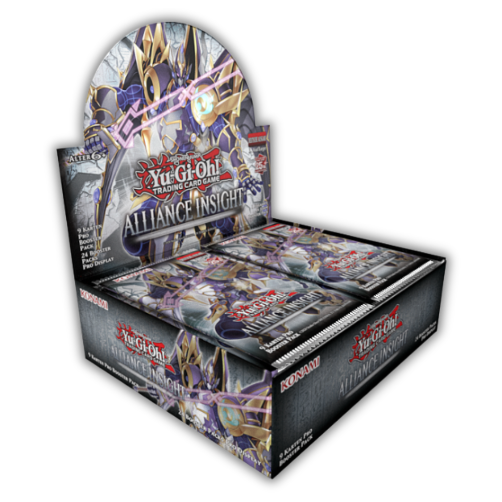 Yu-Gi-Oh! Alliance Insight - ALIN - Booster Display - Deutsch - 1. Auflage