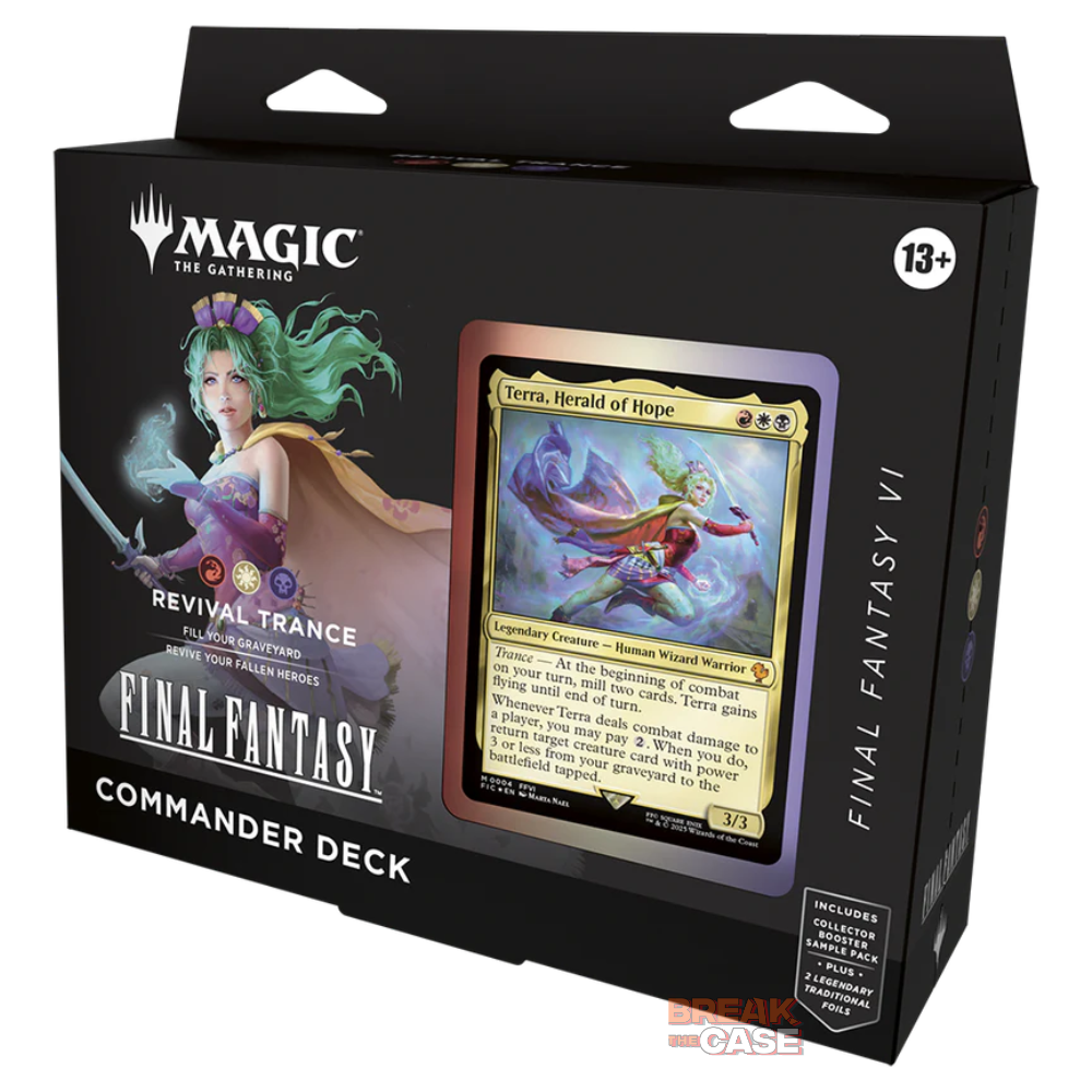 Magic: The Gathering - FINAL FANTASY: - "Revival Trance" Commander Deck - Englisch
