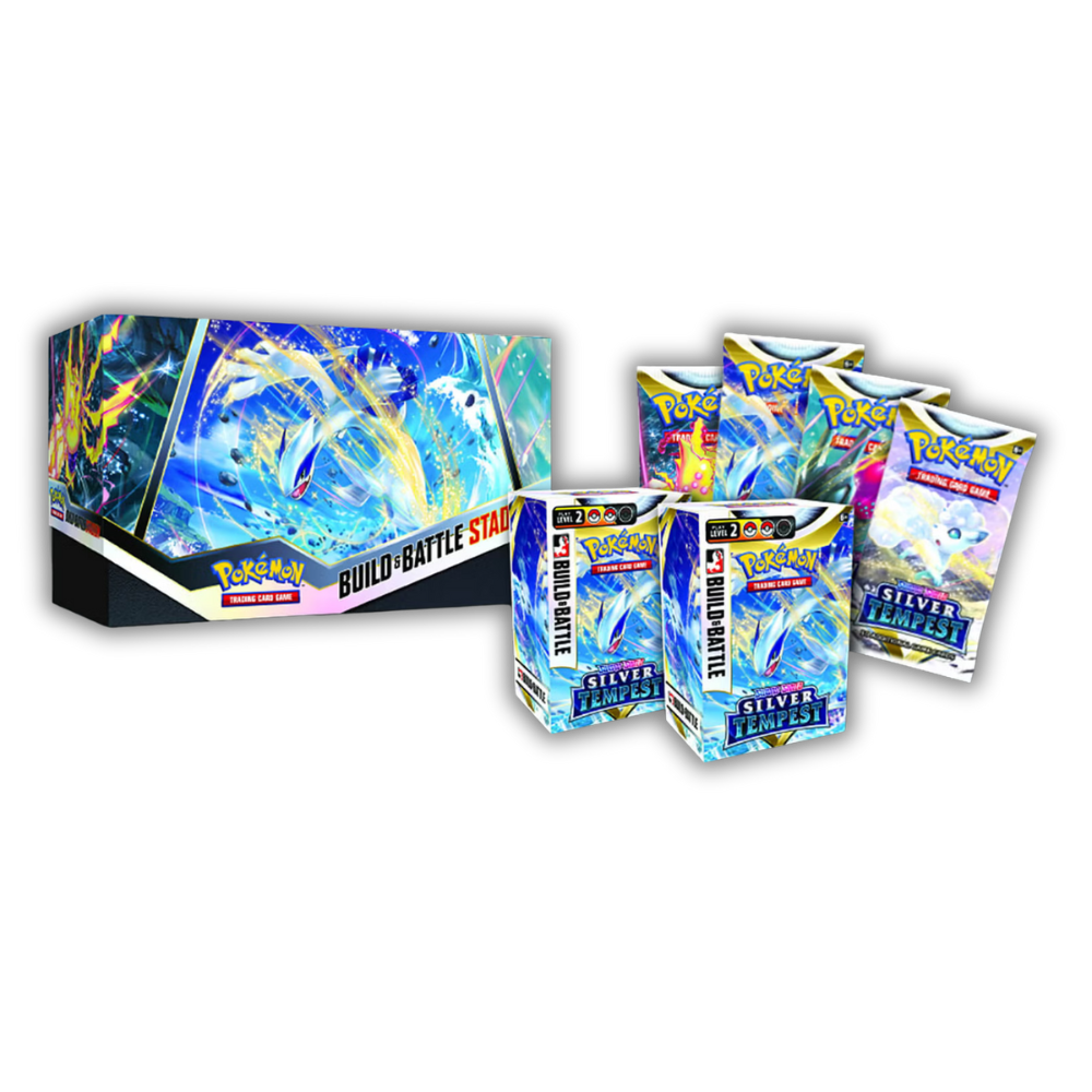 Pokemon - Silver Tempest - SWSH12 - Build & Battle Stadium - Englisch