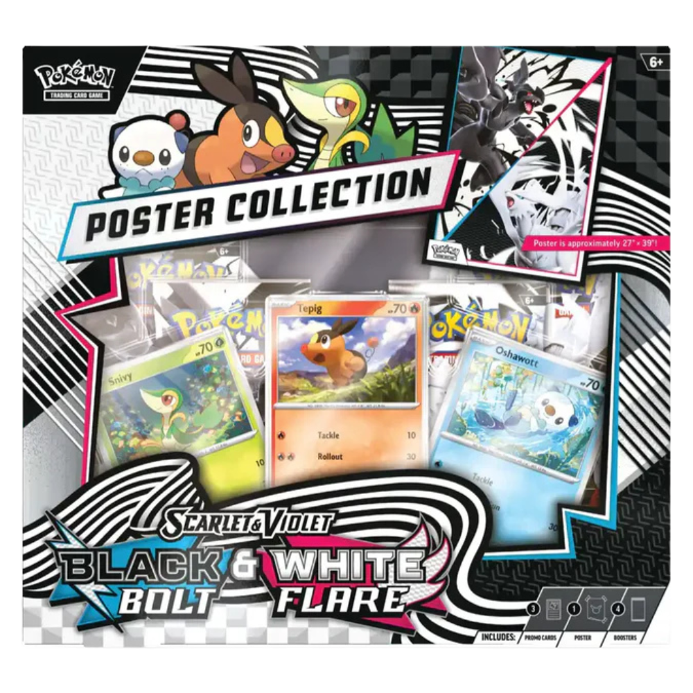 Pokemon - Black Bolt & White Flare - Unova Poster Collection (SV10.5) - Deutsch