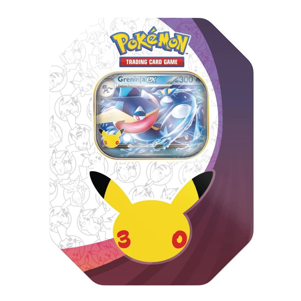 Pokemon - 30th Celebrations - Greninja EX Tin – Englisch (EN)