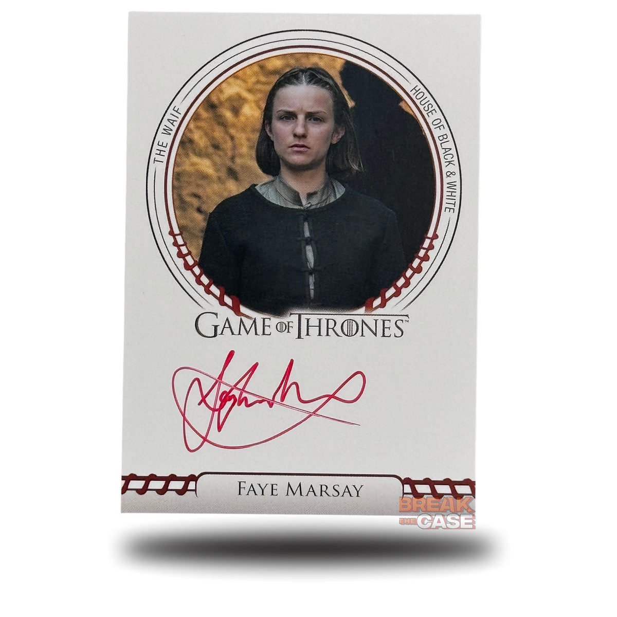 GoT: Legends of the Realm - Faye Marsay / The Waif - Auto/Signatur