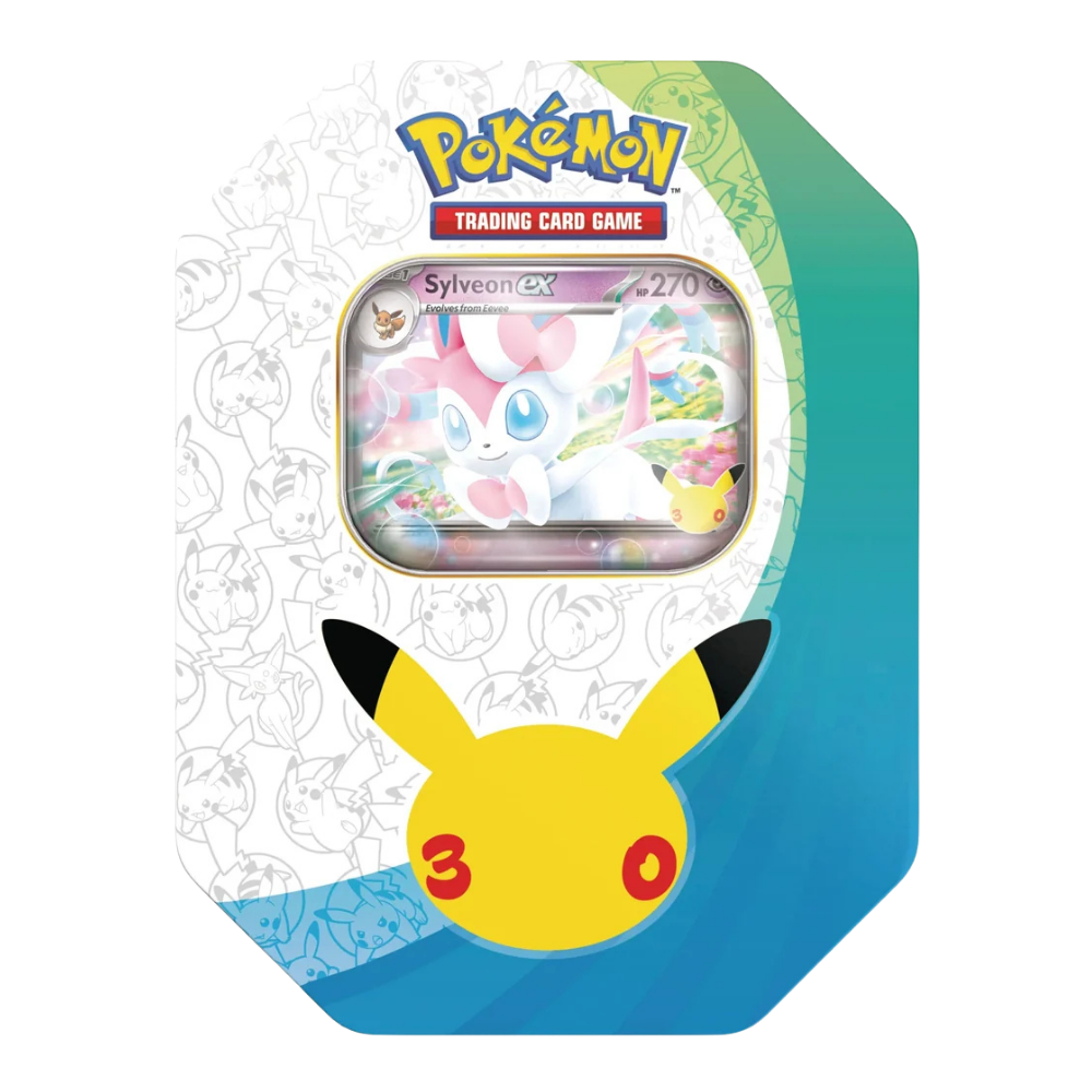 Pokemon - 30th Celebrations - Sylveon EX Tin – Englisch (EN)