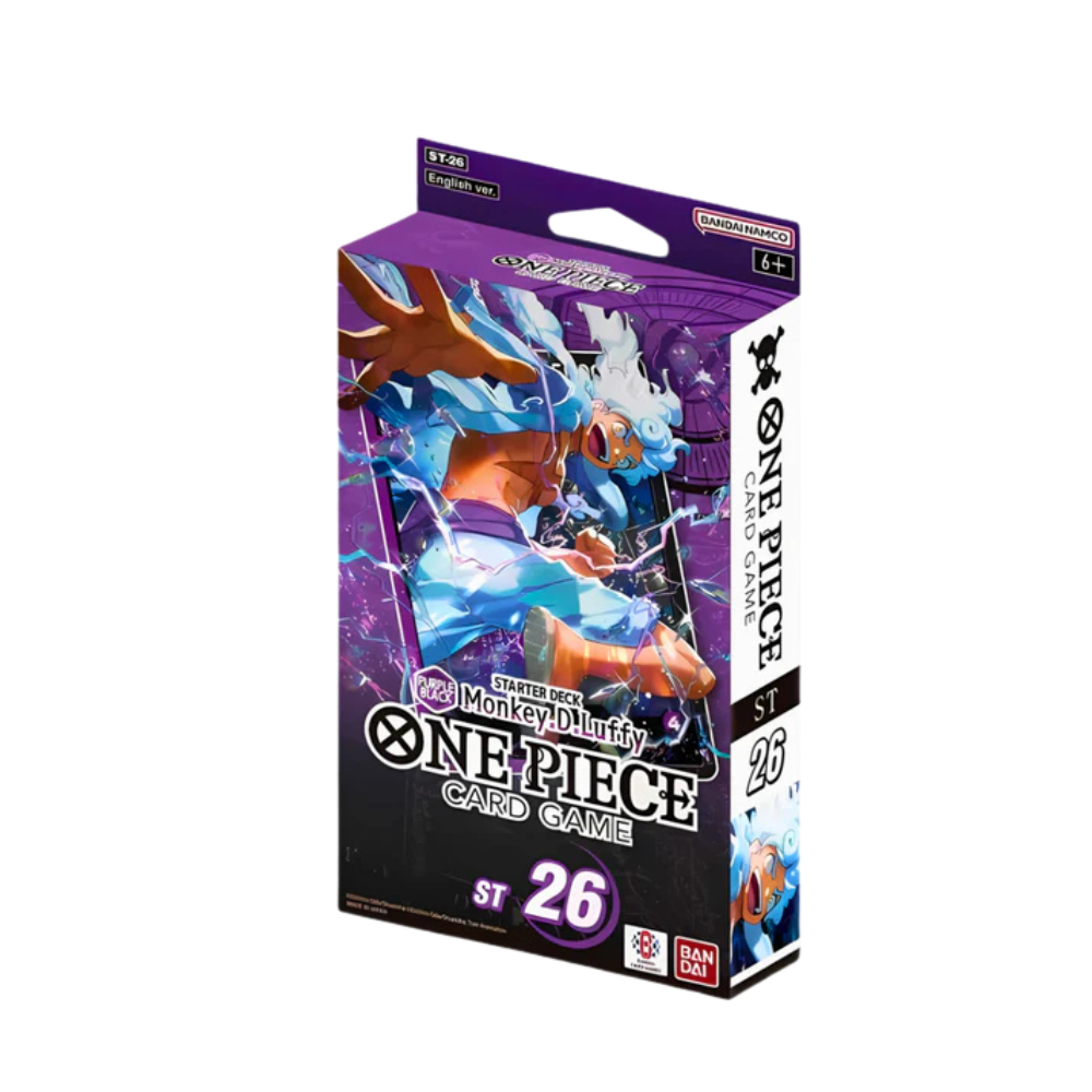 One Piece Card Game ST26 Starter Deck – Monkey D. Luffy (Purple) – Englisch