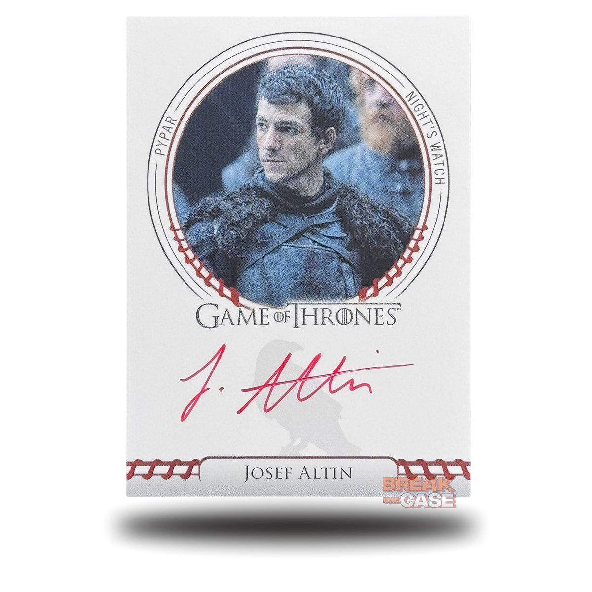 GoT: Legends of the Realm - Josef Altin / Pypar - Auto/Signatur