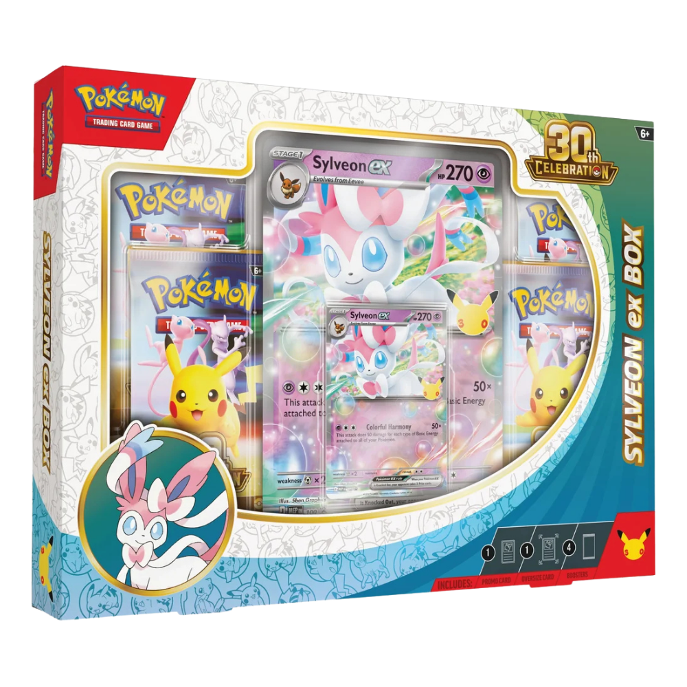 Pokemon - 30th Celebrations - Sylveon EX Box – Englisch (EN)
