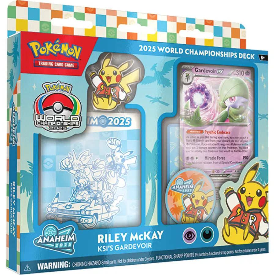 Pokemon - World Championship Deck 2025: Riley McKay "Flutter Devo Gardevoir" - Englisch