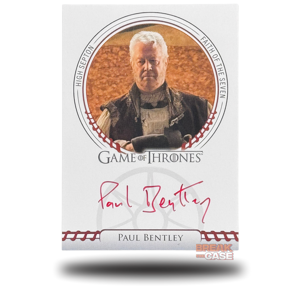 GoT: Legends of the Realm - Paul Bentley / High Septon - Auto/Signatur