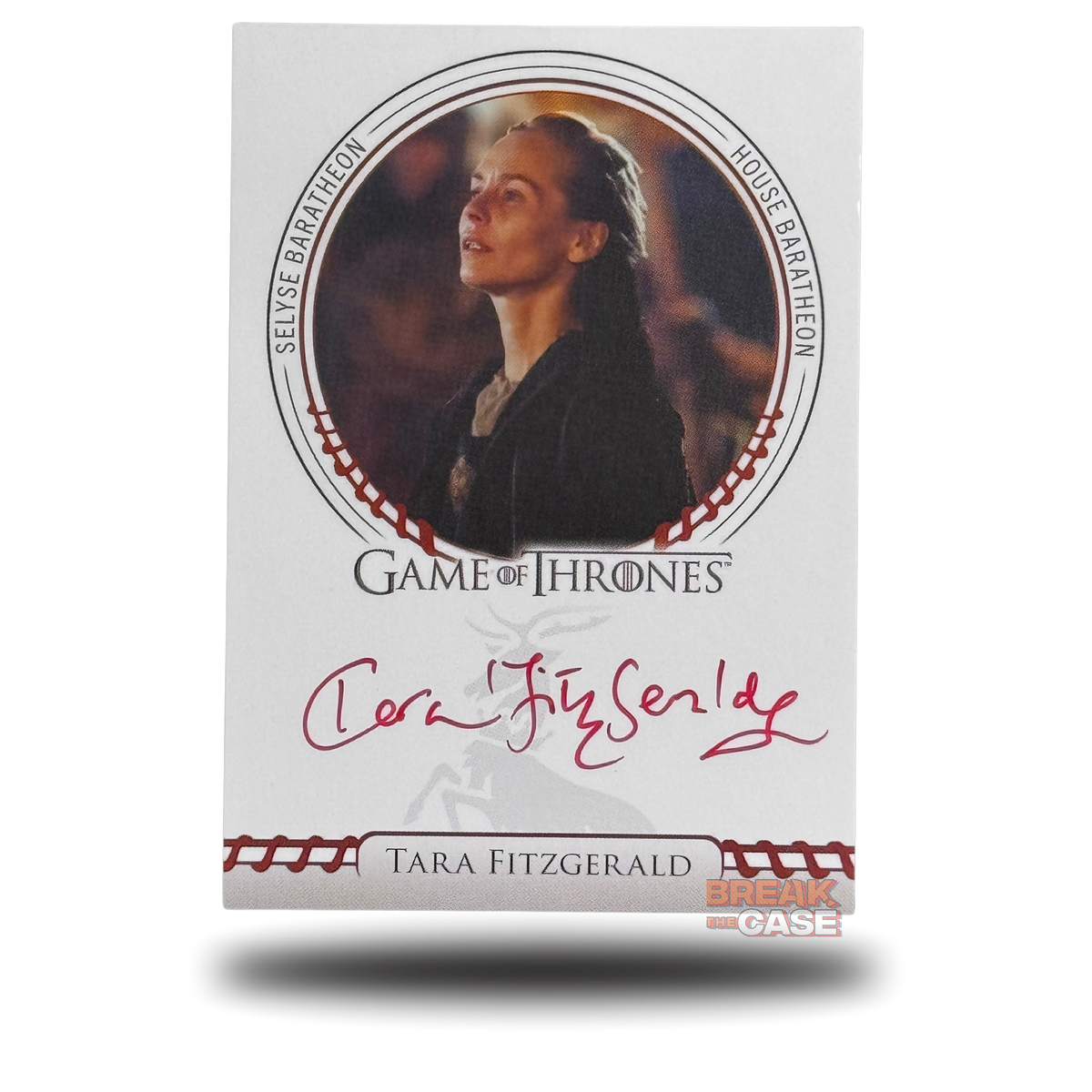 GoT: Legends of the Realm - Tara Fitzgerald / Selyse Baratheon - Auto/Signatur
