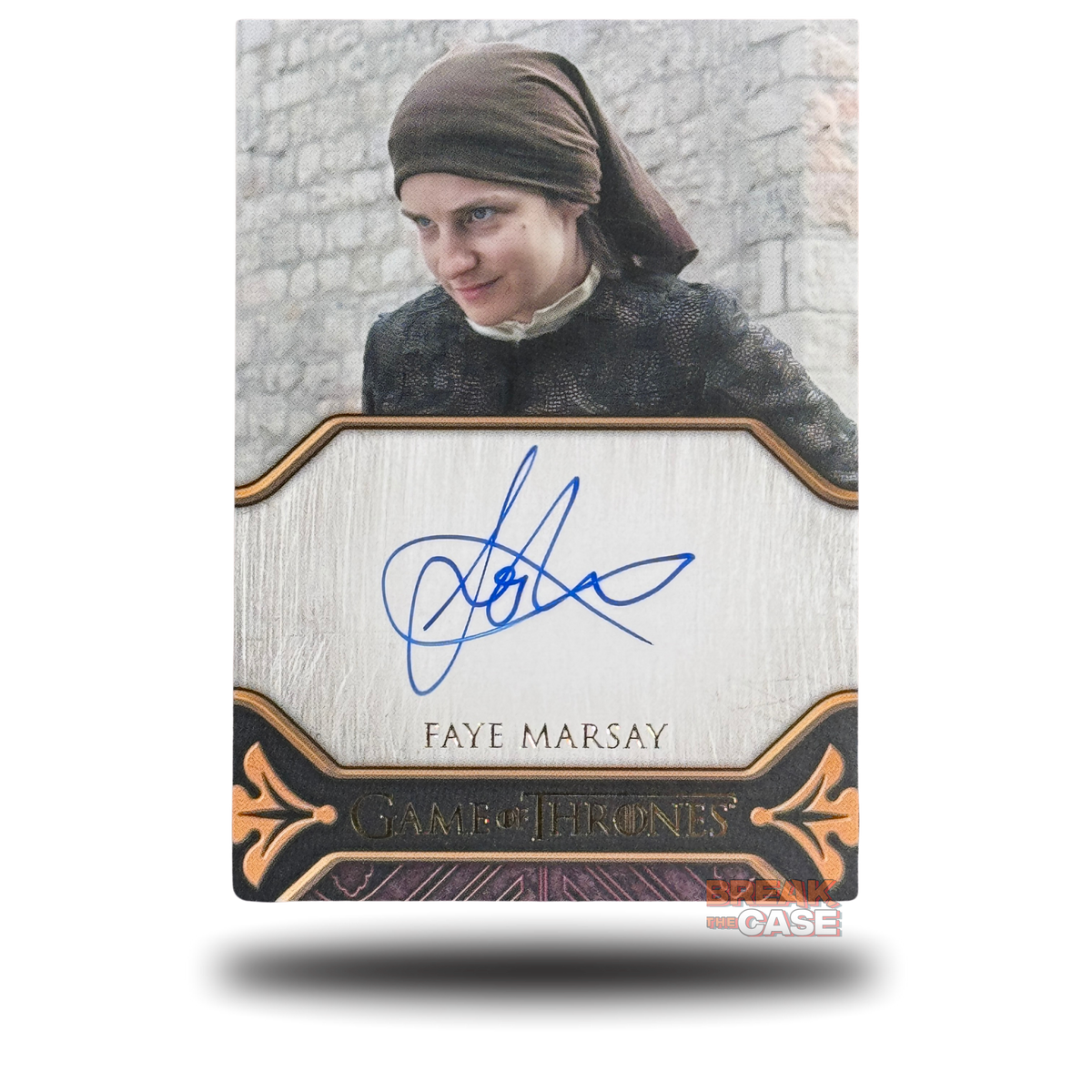 GoT: Legends of the Realm - Faye Marsay / The Waif - Auto/Signatur