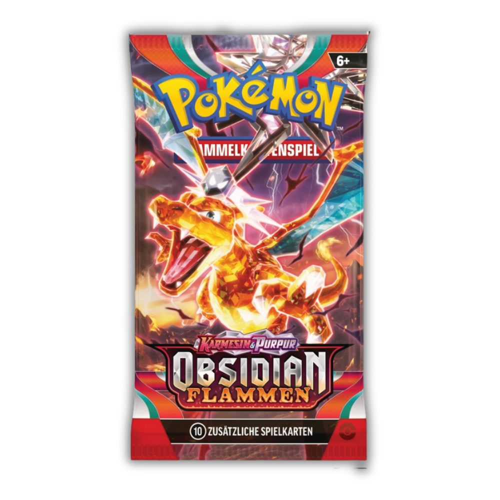 Pokemon - Karmesin & Purpur - Obsidianflammen KP03 - Booster Pack - Deutsch