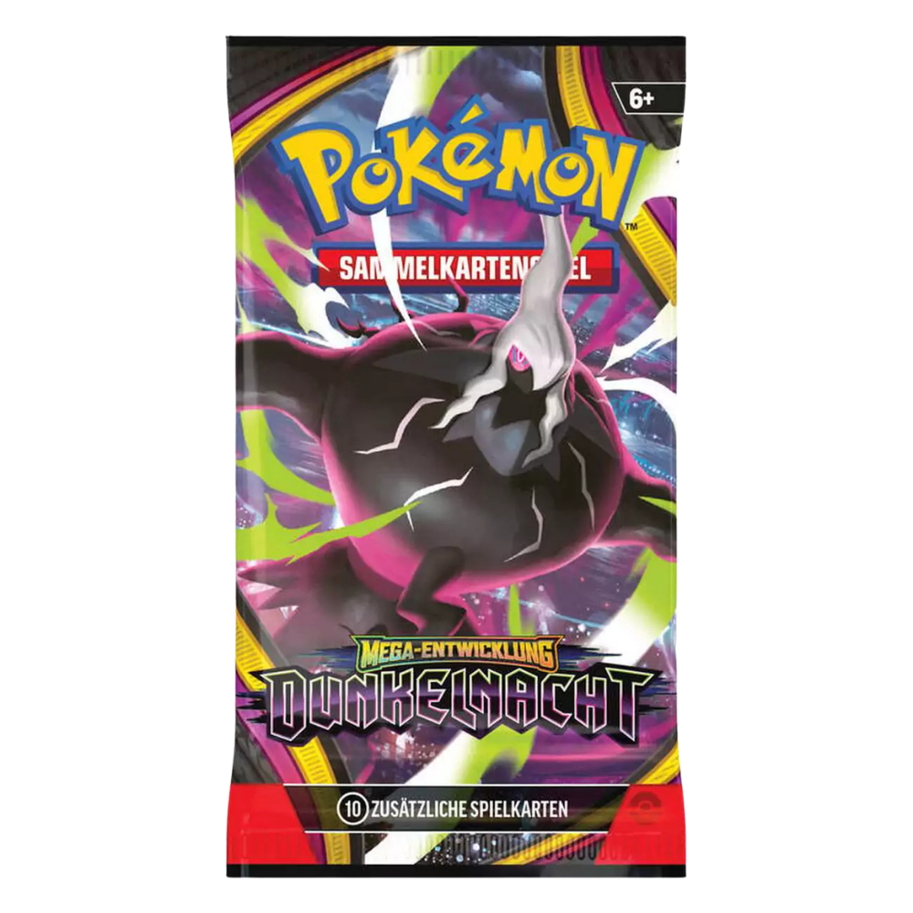 Pokemon - Dunkelnacht - Mega Evolution - ME05 – Booster – Deutsch