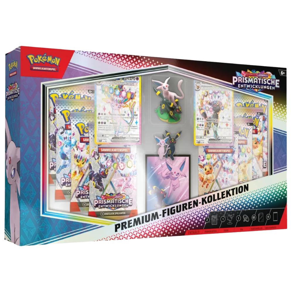 Pokemon - Karmesin Purpur - Prismatische Entwicklungen - SV8.5- Premium Figuren Kollektion - Deutsch