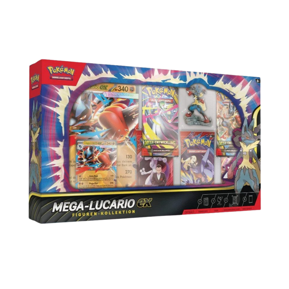 Pokemon - Mega Lucario EX Figuren Kollektion - Deutsch