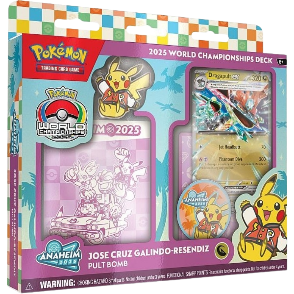 Pokemon -World Championship 2025 Deck - Jose Cruz Galindo-Resendiz - Pult Bomb - Englisch
