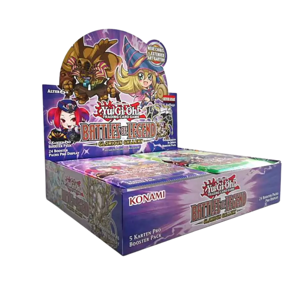 Yu-Gi-Oh! - Battles of Legend: Glorious Gallery - BLGG - 1. Auflage - Booster Box Display