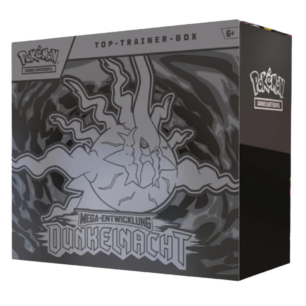 Pokemon - Dunkelnacht - Mega Evolution - ME05 – Top Trainer Box – Deutsch