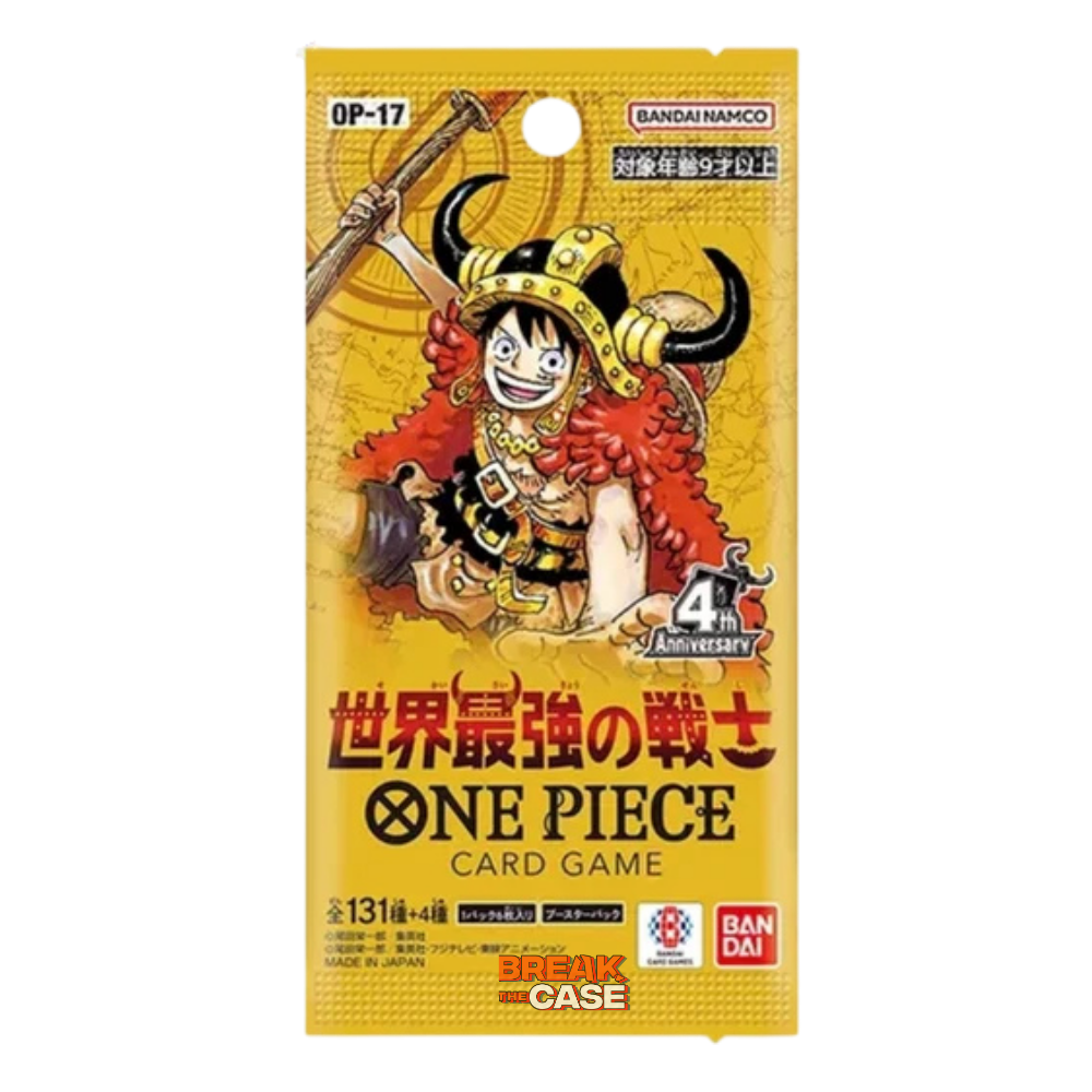 One Piece OP-17 World's Strongest Warriors Booster Japanisch
