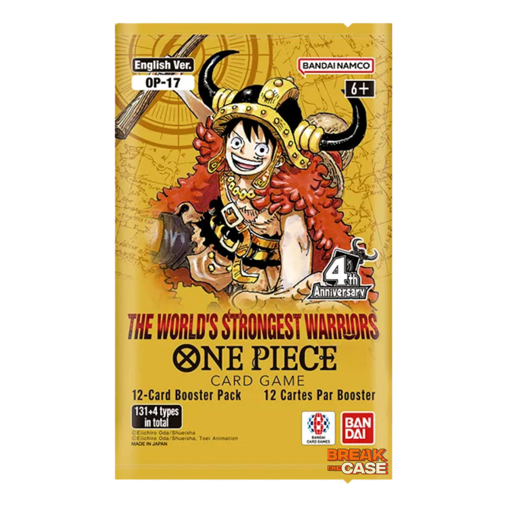 One Piece OP-17 The World's Strongest Warriors Booster EN