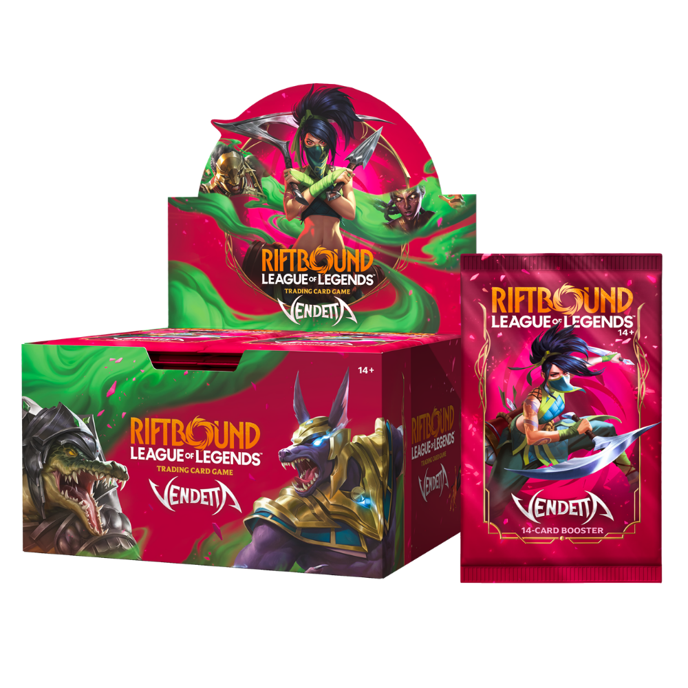 League of Legends Riftbound TCG - Vendetta - Booster Display - Englisch