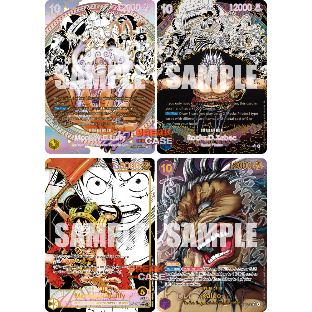 One Piece OP-17 World's Strongest Warriors Display Englisch – Ansicht 2