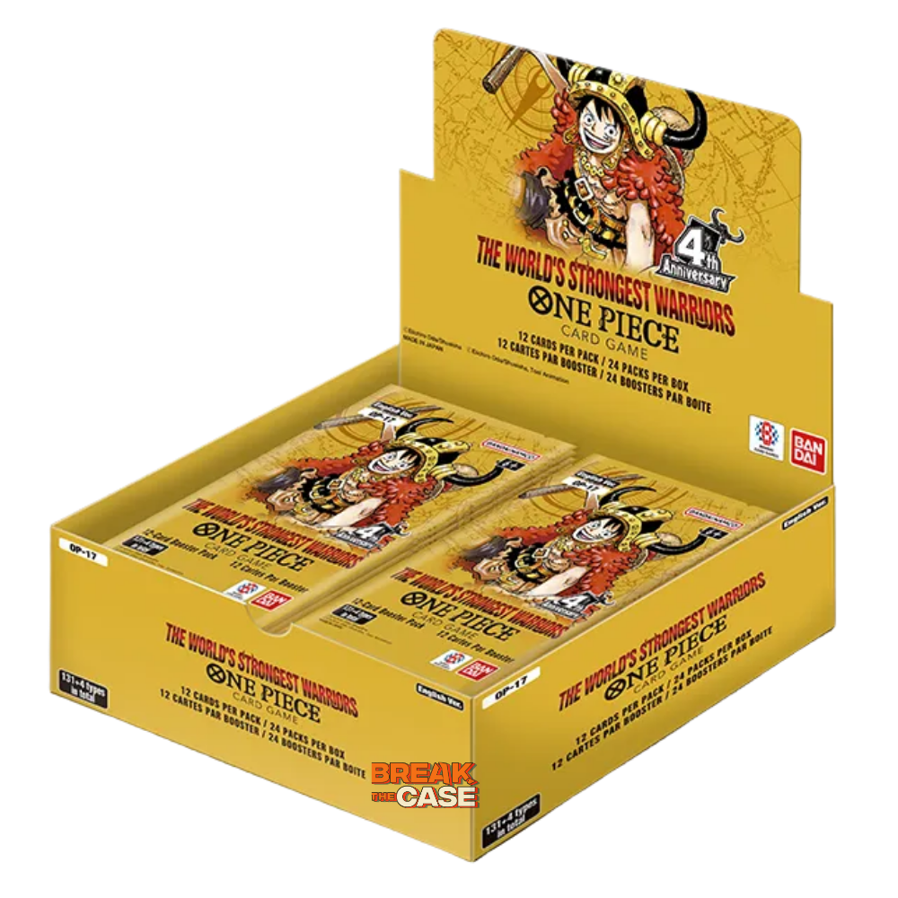 One Piece OP-17 World's Strongest Warriors Display Englisch