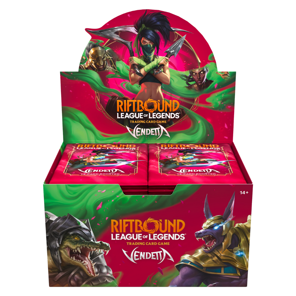 League of Legends Riftbound TCG - Vendetta - Booster Display - Englisch