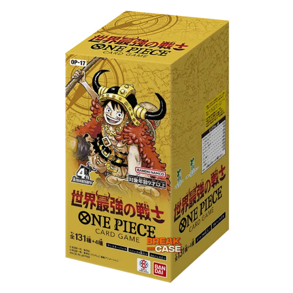 One Piece OP-17 World's Strongest Warriors Display Japanisch