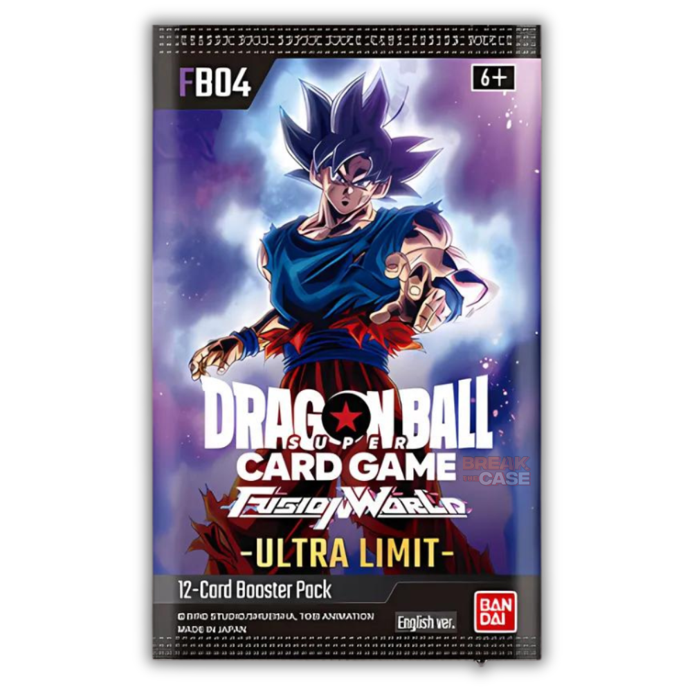 Dragon Ball Super Card Game - Fusion World - Ultra Limit - FB04 - Booster Pack - Englisch