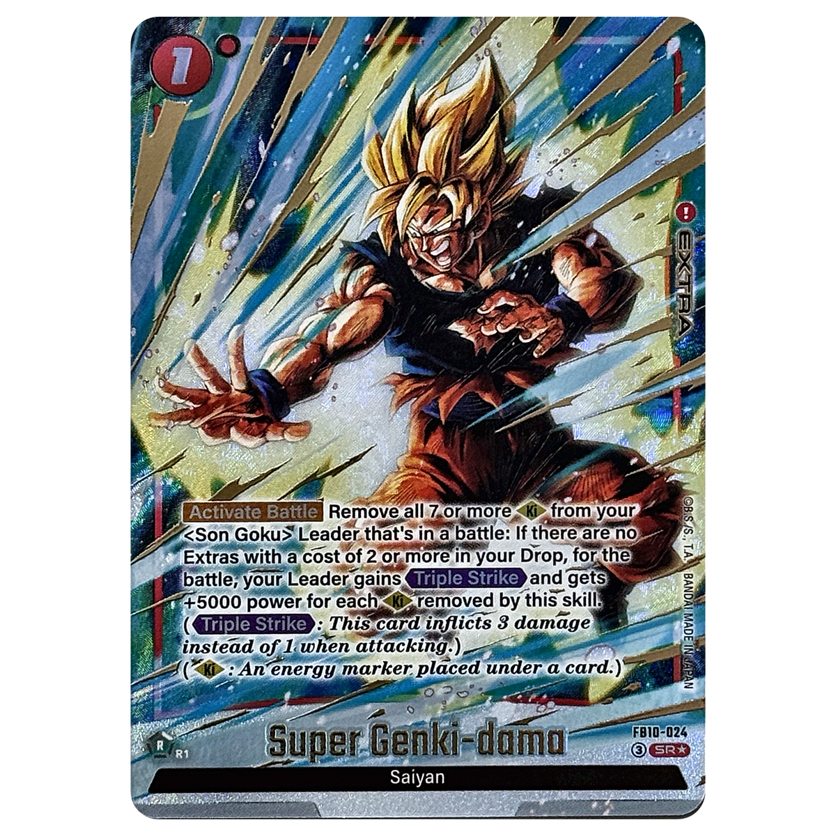 Super Genki-dama FB10-024 SR★ Cross Force Fusion World Einzelkarte