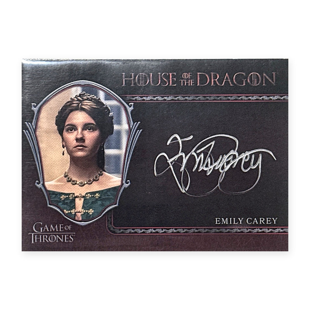 Emily Carey Lady Alicent Hightower Autograph HotD Series 2 Vorderseite