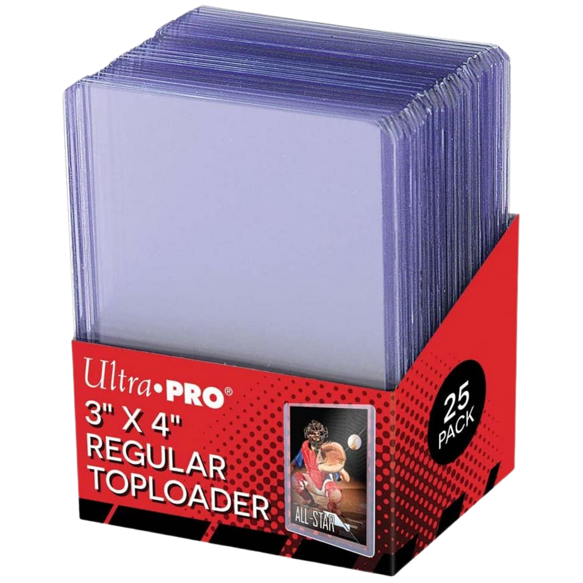 Ultra Pro - Toploader - Regular - 3x4 - 25Stk.