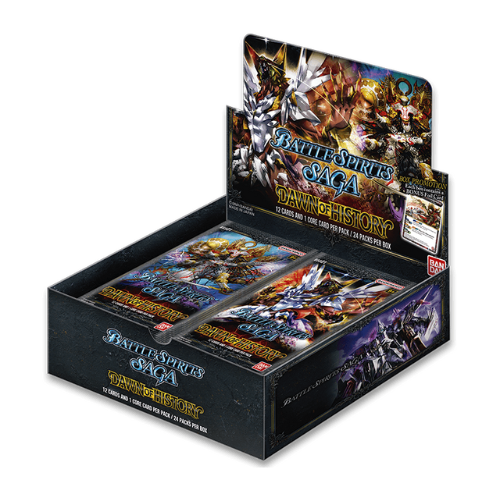 Battle Spirits Saga - Dawn of History - Booster Display BSS01 - Englisch