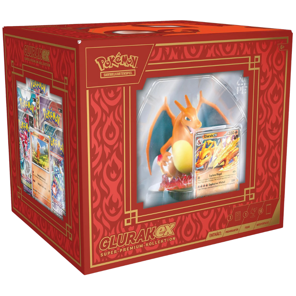 Pokemon - Glurak EX Super Premium Kollektion - Deutsch