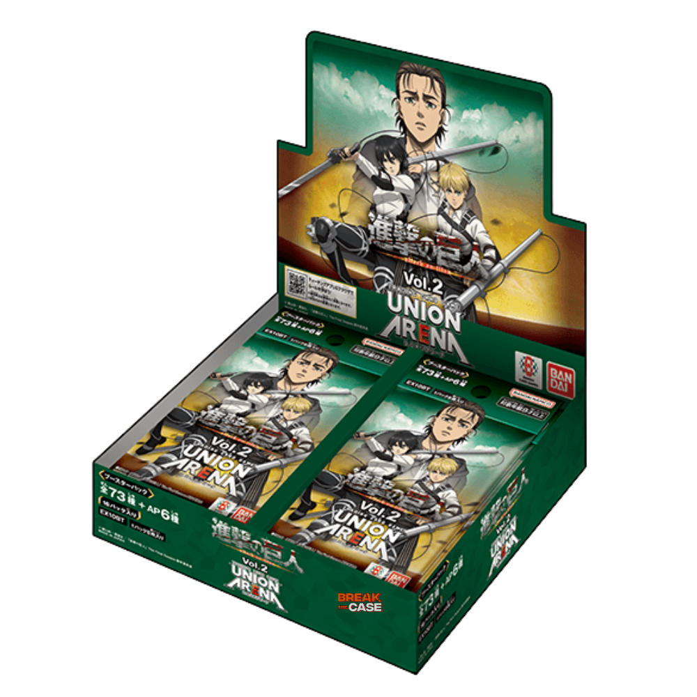Union Arena EX10BT Booster Display – Attack on Titan Vol. 2 – Japanisch