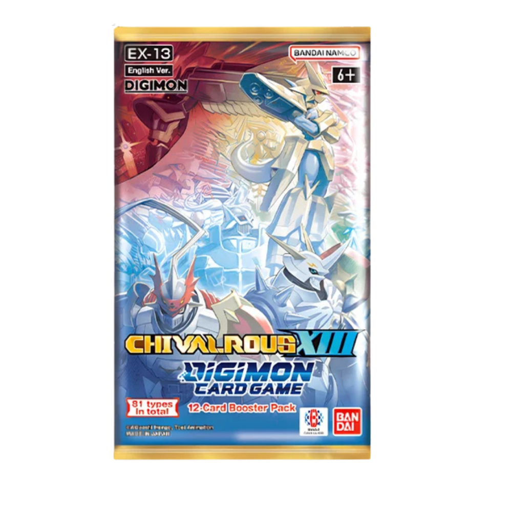 Digimon Card Game - Chivalrous XIII - [EX-13] - Extra Booster – Englisch