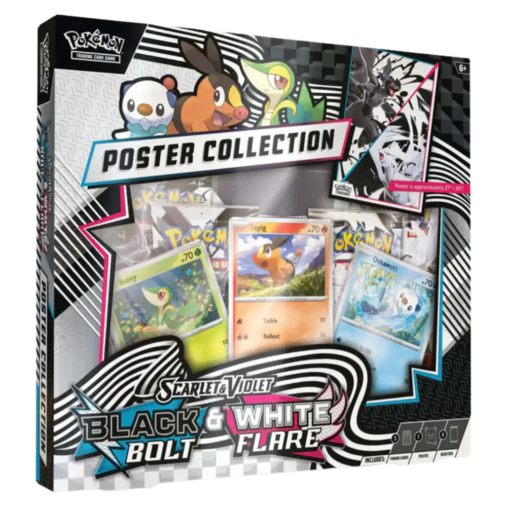 Pokemon - Black Bolt & White Flare - Unova Poster Collection (SV10.5) - Deutsch