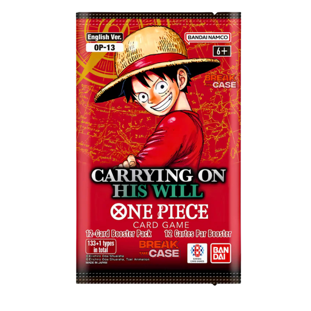 One Piece Card Game - Carrying on his Will - Booster [OP-13] - Englisch