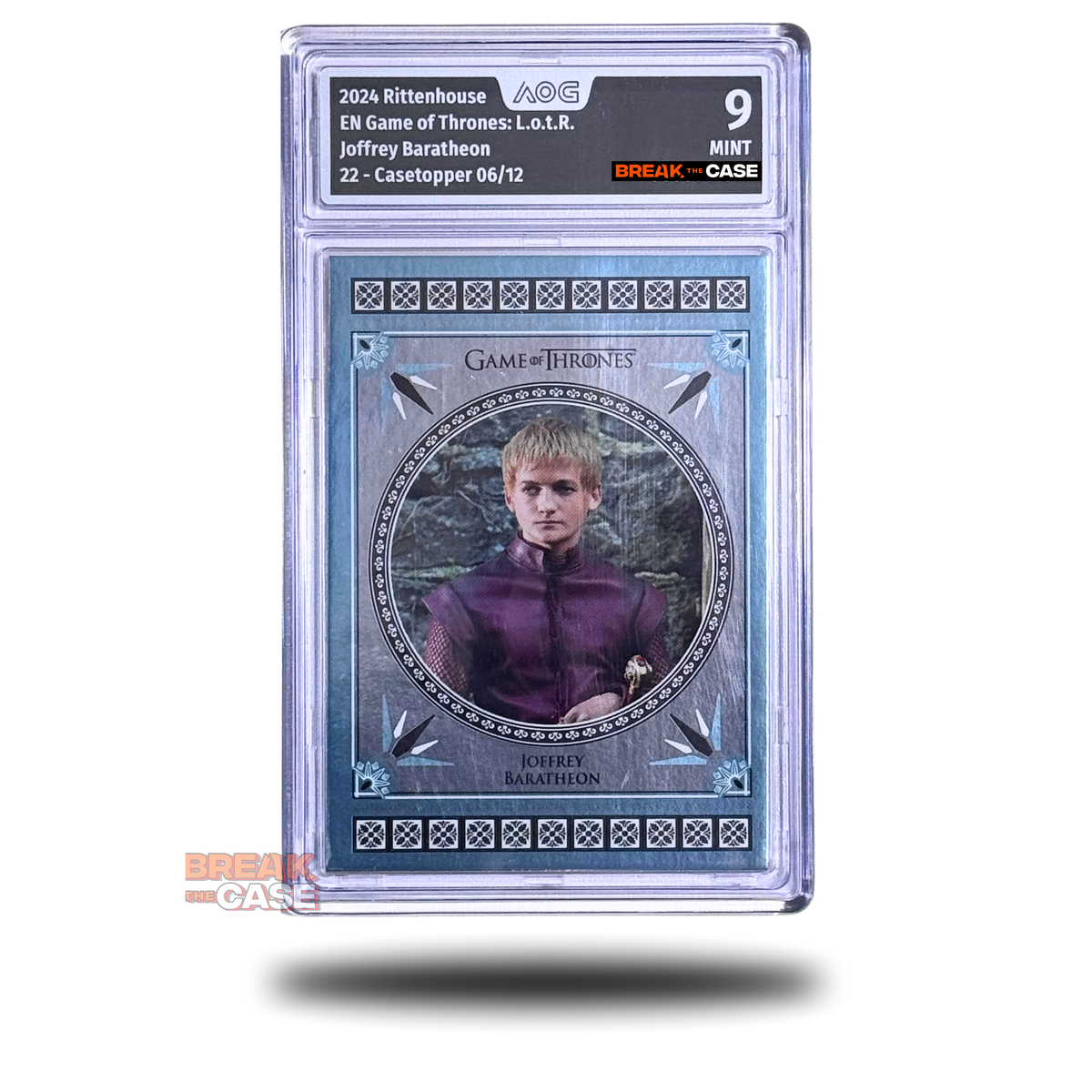 Joffrey Baratheon - Numbered 6/12 - AOG 9 Mint - Game of Thrones - Legends of the Realm - Englisch