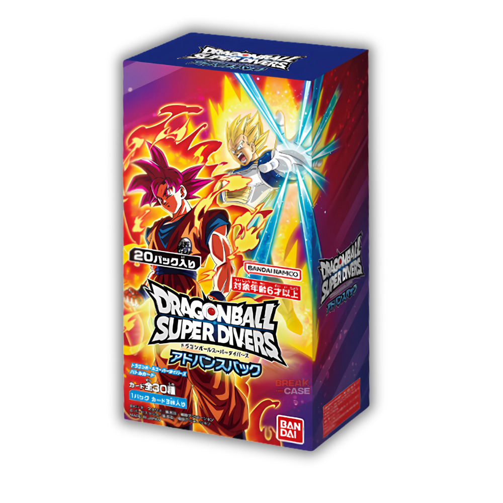 Dragon Ball Super DIVERS - [AP01] - Advance Pack - Display Booster Box (20x Booster) - Japanisch