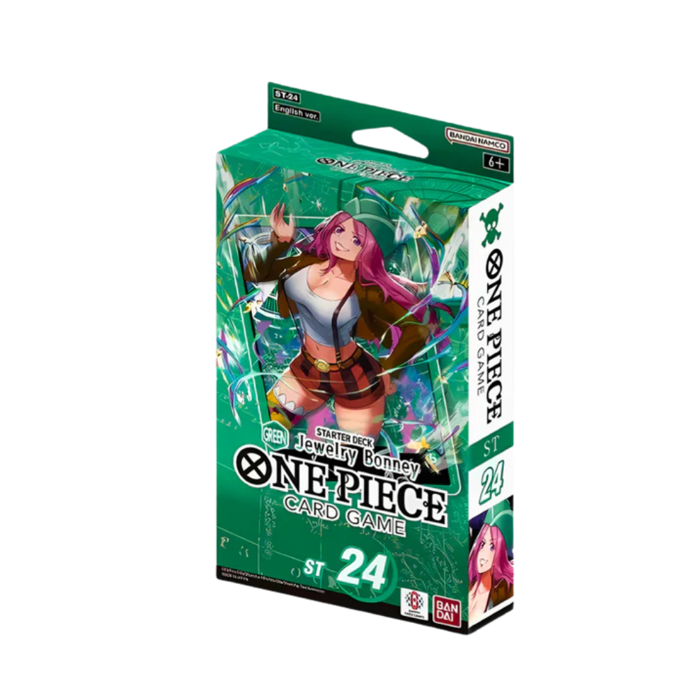 One Piece Card Game ST24 Starter Deck – Jewelry Bonney (Green) – Englisch