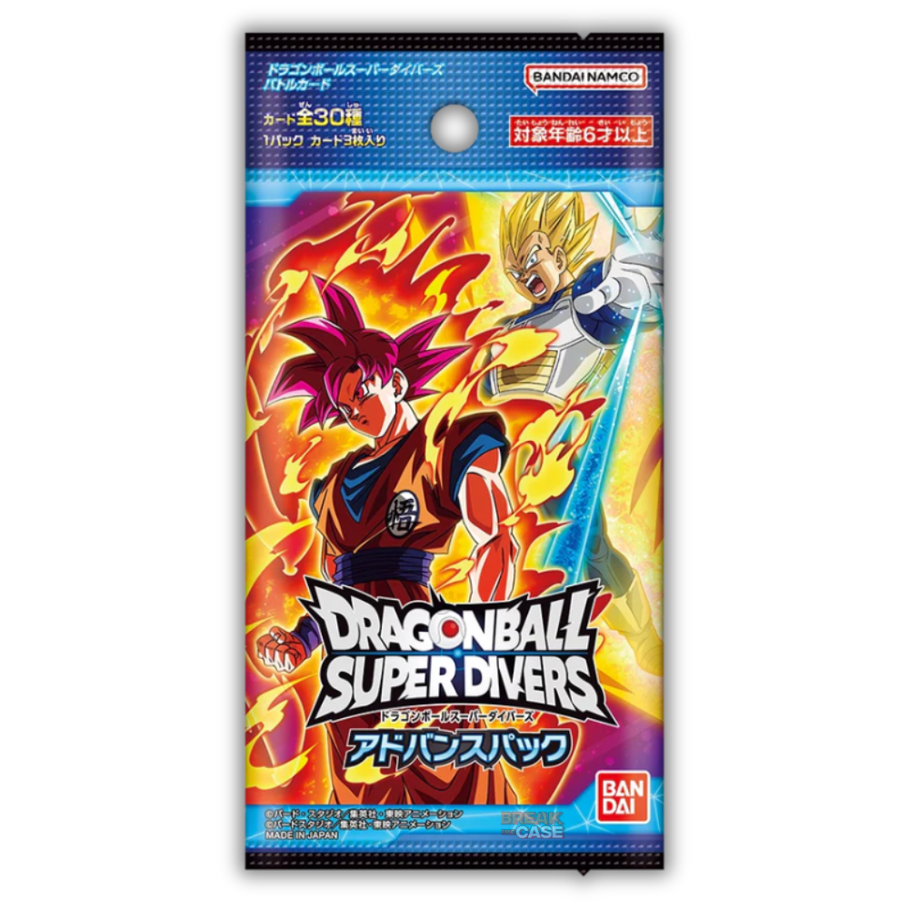Dragon Ball Super DIVERS - [AP01] - Advance Pack - Display Booster Box (20x Booster) - Japanisch