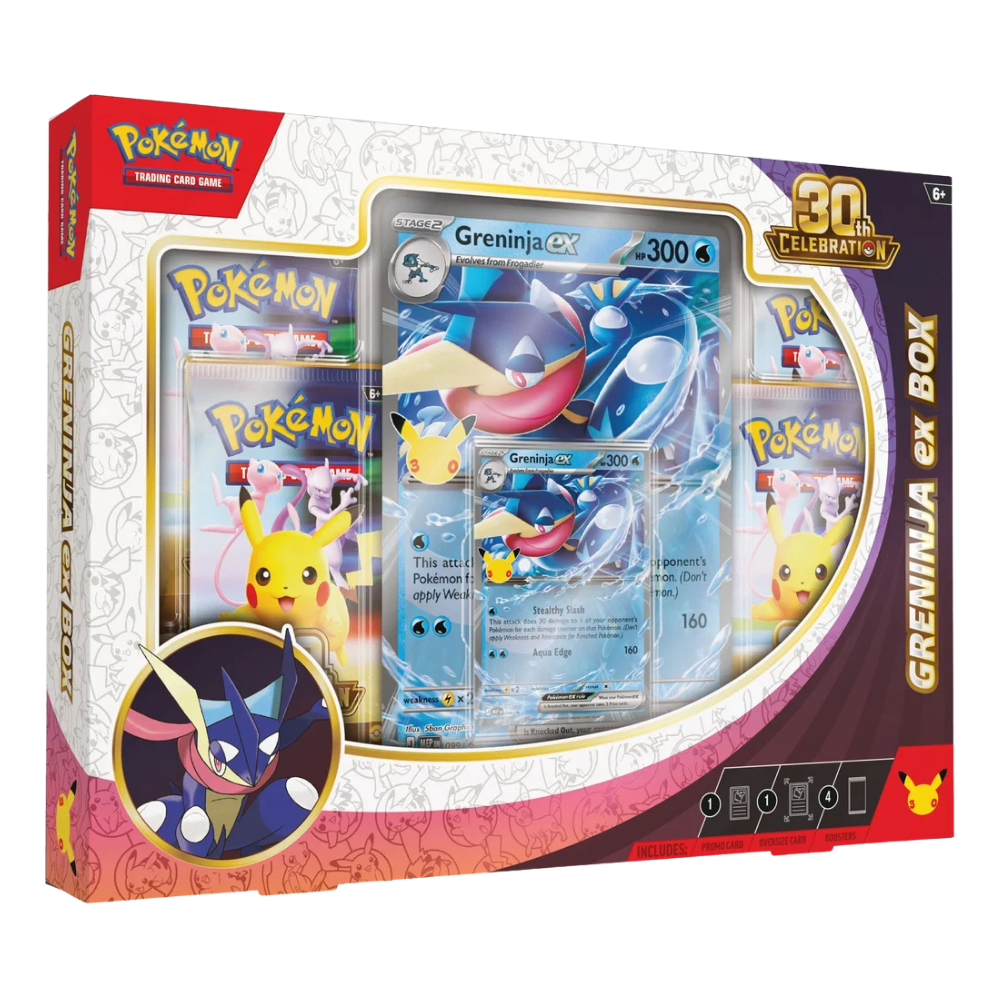 Pokemon - 30th Celebrations - Greninja EX Box  – Englisch (EN)