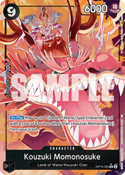 Kouzuki Momonosuke (OP16-085) - Alternative Art