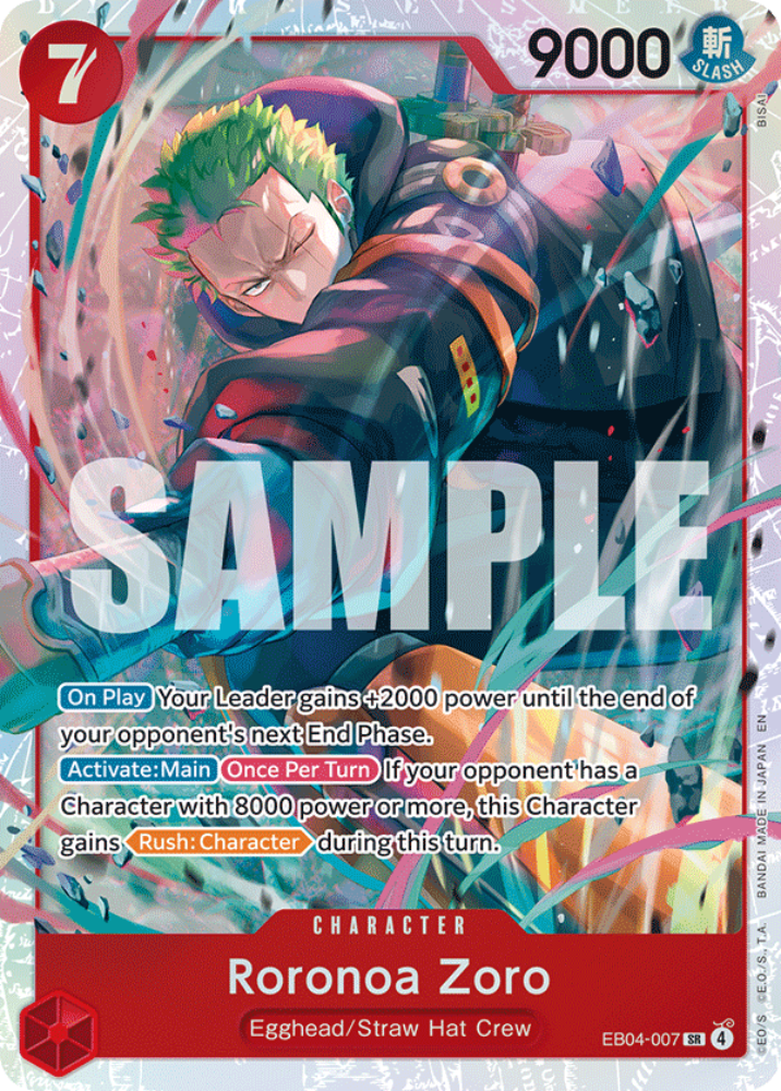 Roronoa Zoro (EB04-007) - Eb04-007