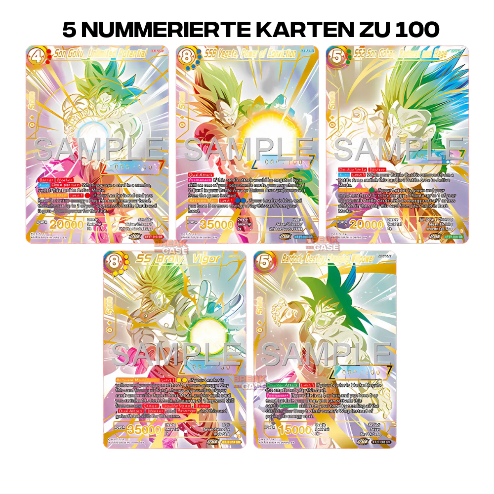 Dragon Ball Super Card Game - [B27] - History of Z - Zenkai Series EX Set 10 - Display Booster Box - Englisch